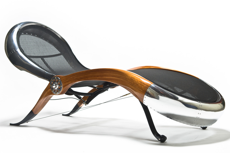 Illustration for article titled 13 Designs That Bring Reclaimed Airplane Parts Into Your Home
